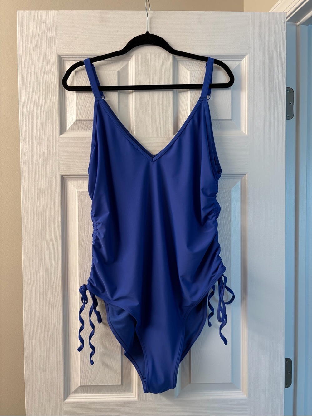 We Are We Wear Plus nicola swimsuit in blue💙